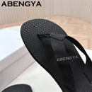 2025 Summer Hot Red Sole Flip Flops Flat Slippers For Women&Men Thick Sole Lazy Mules Casual Vacation Beach Slides Couple Shoes