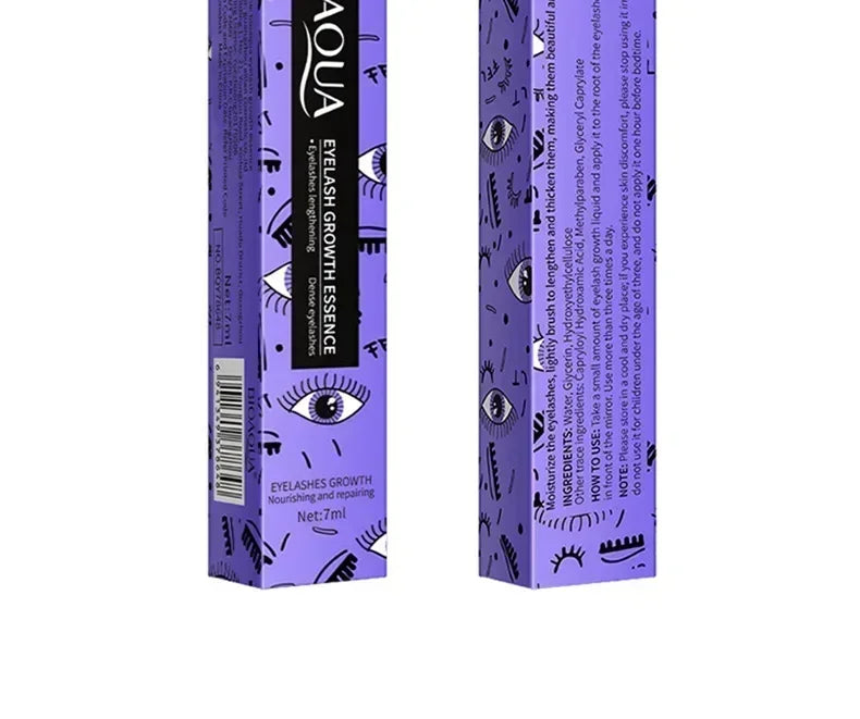 Fast Eyelash Growth Serum Natural Eyelash Eyebrow Enhancer Longer Fuller Thicker Lashes Nourish Treatment Eye Beauty Care Makeup