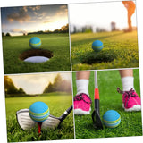 20pcs Golf Balls Light Rainbow Ball Range Ball 42mm Diameter Red Blue Yellow 3 Colors Pracitce Sports Ball Indoor Outdoor