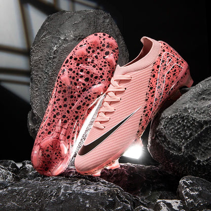Nuevas botas de fútbol para exteriores, botas de fútbol con clavos largos para interiores, zapatillas TF/FG de alta calidad y muy vendidas, zapatillas deportivas para exteriores para partidos.
