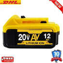 100% nueva batería de repuesto de litio DCB200 20V 6000mAh para Dewalt 18V DCB184 DCB200 DCB182 DCB180 DCB181 DCB182 DCB201 DCB206