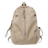Large Capacity Schoolbag for Boys and Girls, High School and College Students, Simple Casual Sports Backpack, Fashion Travel Backpack