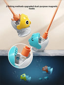 Kids Magnetic Fishing Play for Children Electric Fishing Toy Have Music Spinning Game Fish Rod Education Baby 3 Year Gifts