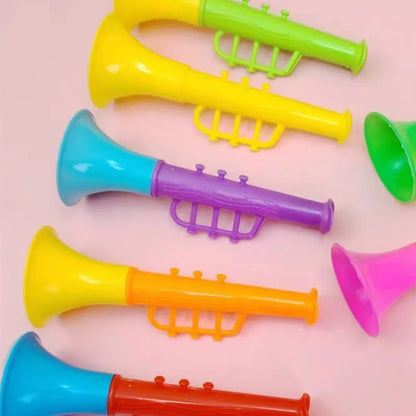 10-30PC Double Section Trumpet Musical Instruments Kids Birthday Baby Shower Carnival Party Favors Easter Gift Bag Pinata Filler