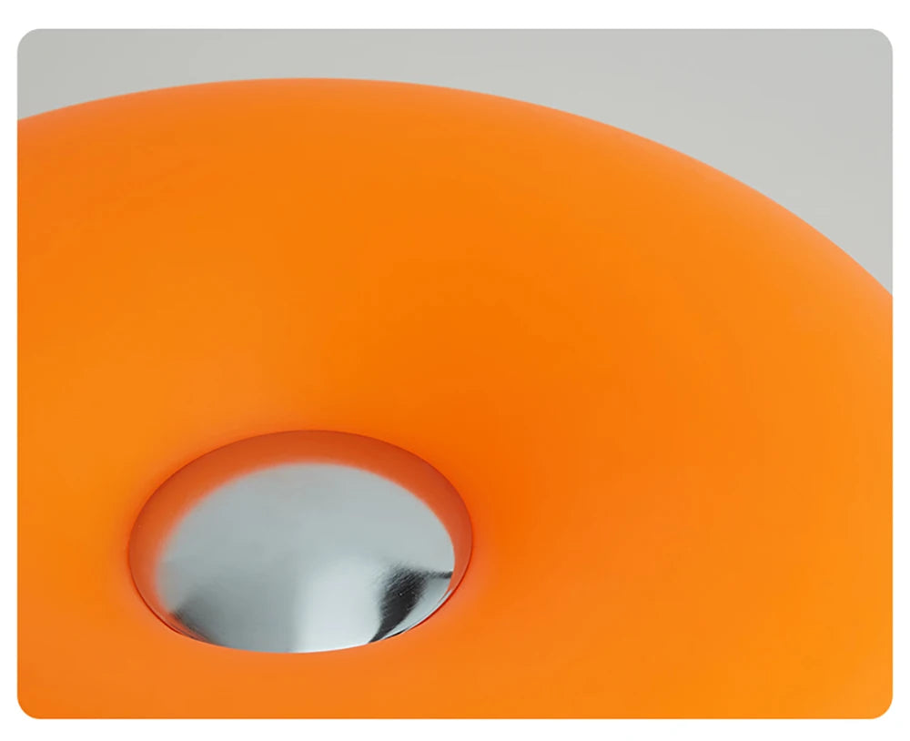 Bauhaus table lamp USB plug bedroom bedside lamp living room dining room decoration donut ambient light (Not glass)