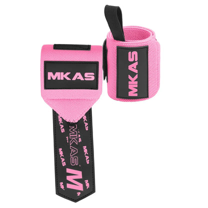 2 muñequeras para levantamiento de pesas, entrenamiento en gimnasio, muñequeras, correas para crossfit y levantamiento de potencia.