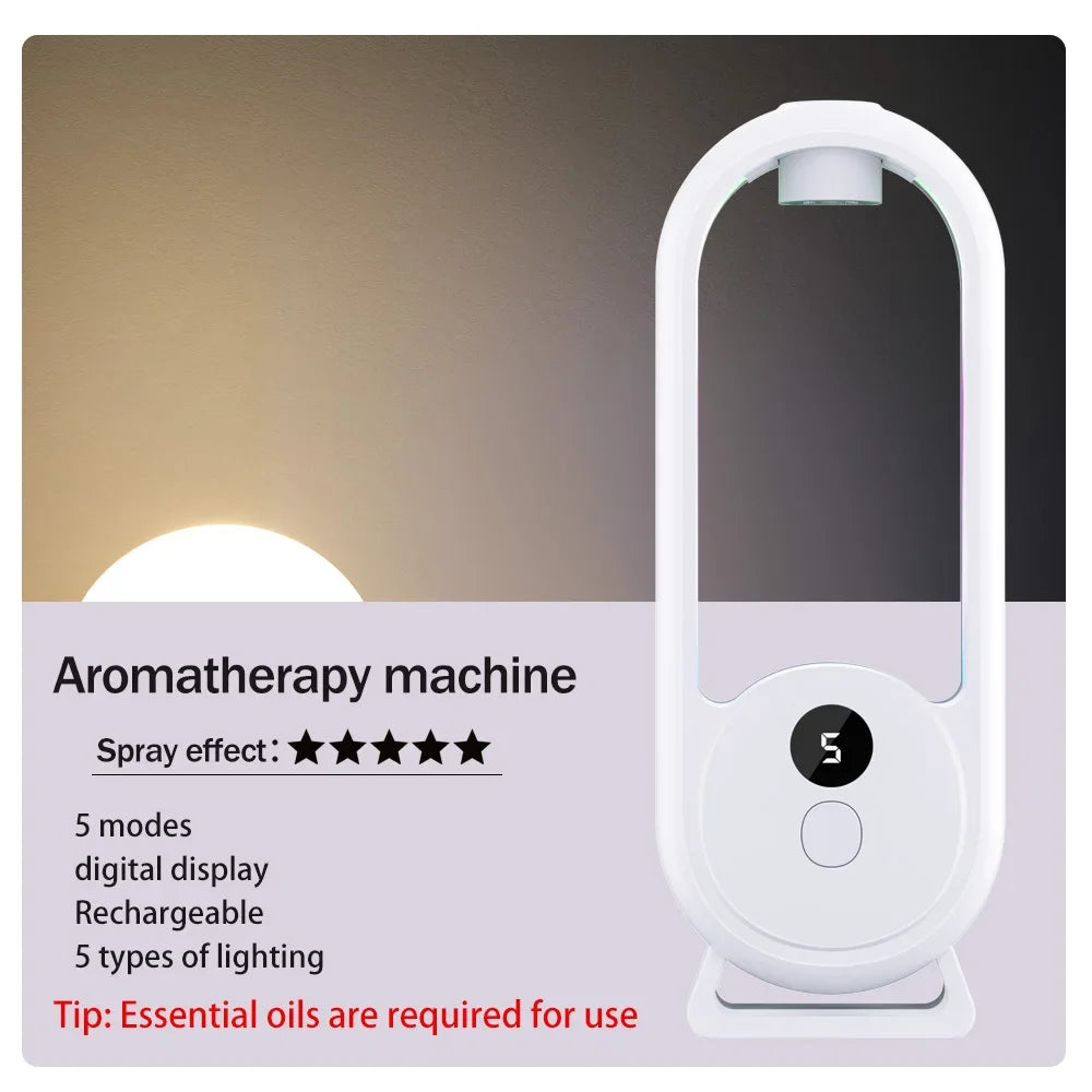 Automatic Home Fragrance Machine Essential Oil Diffuser Nebulizer Perfume Scent Machine for Kitchen and toilet deodorization
