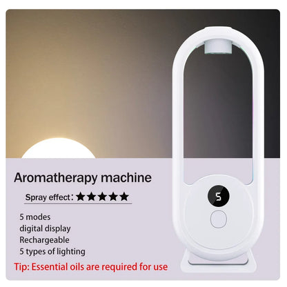 Automatic Home Fragrance Machine Essential Oil Diffuser Nebulizer Perfume Scent Machine for Kitchen and toilet deodorization