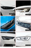 Car Headlight & Taillight & Fog Light Lamp wrap Film Smoke Black TPH PU PPF Protective Film For Car Styling Motorcycle Decorate