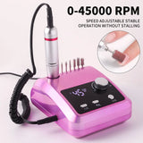 45000RPM Nail Drill Machine Cutters Professional Electric Nails Sander File for Gel Nails Polishing Remove Home Manicure Salon