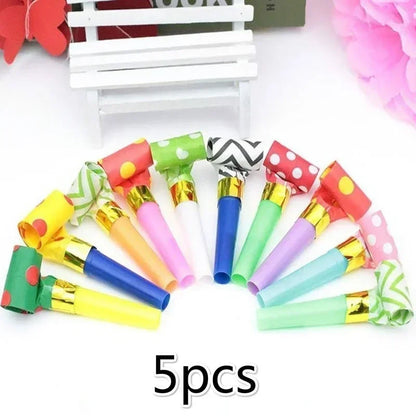Juguetes sonoros para niños, divertidas bolas con silbato, regalos de fiesta, bolsas de regalo, artículos de cumpleaños (30 unidades) 