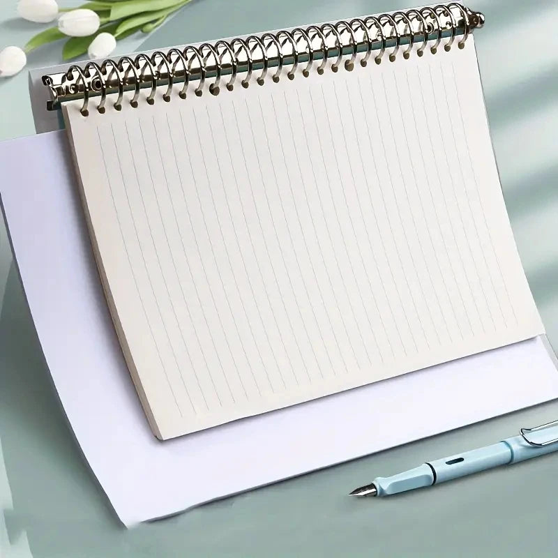 60 Sheets Notebook Refill Notepad Loose Leaf Binder Paper A4/ B5/A5 Blank/Grid/Lined Notebooks Writing Pads Office School