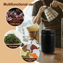 Coffee Beans Vacuum Sealed Jug 304 Stainless Steel Food Keep Fresh Storage Container Kitchen 1200ml Coffee Vacuum Canister