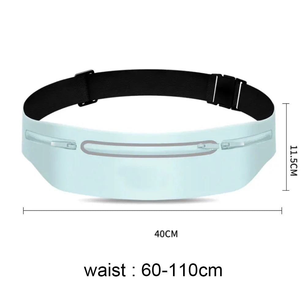 Waist Running Bag Sports Fanny Pack Women Men Belt Bag Waterproof Gym Bag Phone Pouch Running Accessories