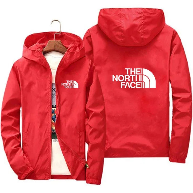 Chaqueta con capucha para hombre, nueva y popular para primavera y otoño de 2025, ideal para actividades al aire libre, ocio, moda urbana, chaqueta para hombre.