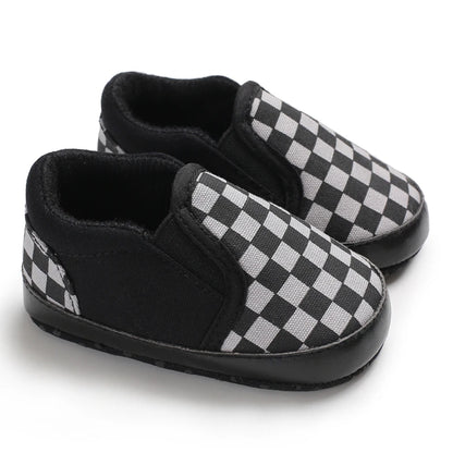 Newborn Baby Canvas Shoes Anti-slip Soft Baby Boy Girl Sneakers Casual Multi-Color Toddler First Walkers Crib Shoes