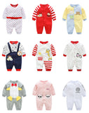 2024 baby spring clothes 0 to 12 months cotton girls clothing Onesies Autumn newborn Comfortable baby jumpsuits baby boy rompers