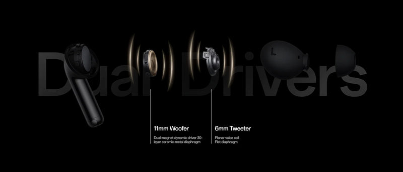 Global Version OnePlus Buds Pro 3 Earphone Up to 50dB Noise Canceling Spatial Audio with Head Tracking Hi-Resolution Audio