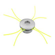 Universal Aluminum Trimmer Head with Four Trimmer Lines for Brush Cutter Grass Trimmer