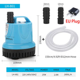 10/18/25/45/60/85/105W Aquarium Suction Circulating Pump Filter with Dry Burn Protection Bottom Suction Pump Fish Tank Pump