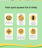 New Portable Automatic Juice Press Fruit Juice Blender USB Rechargeable Wireles Mini Juice Press Kitchen Tools Baby Food Blender