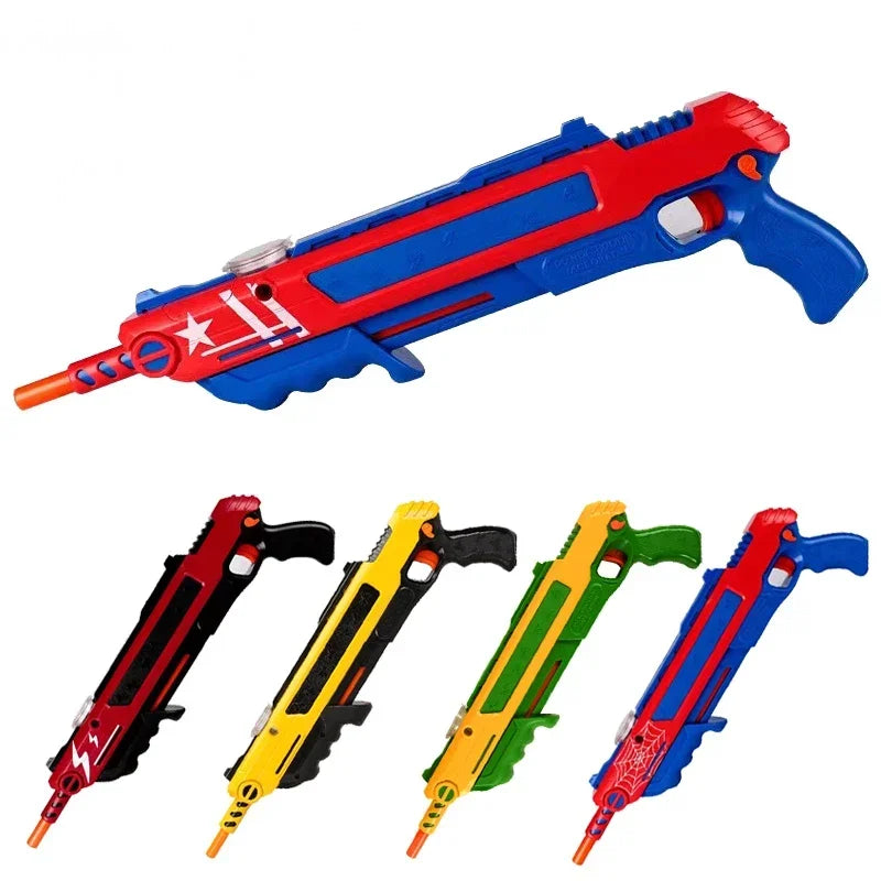 Pistola de sal mejorada con puntería precisa, matamoscas y mosquitos, juguete de simulación para adultos, matamoscas, nuevo juego de disparos de plástico.