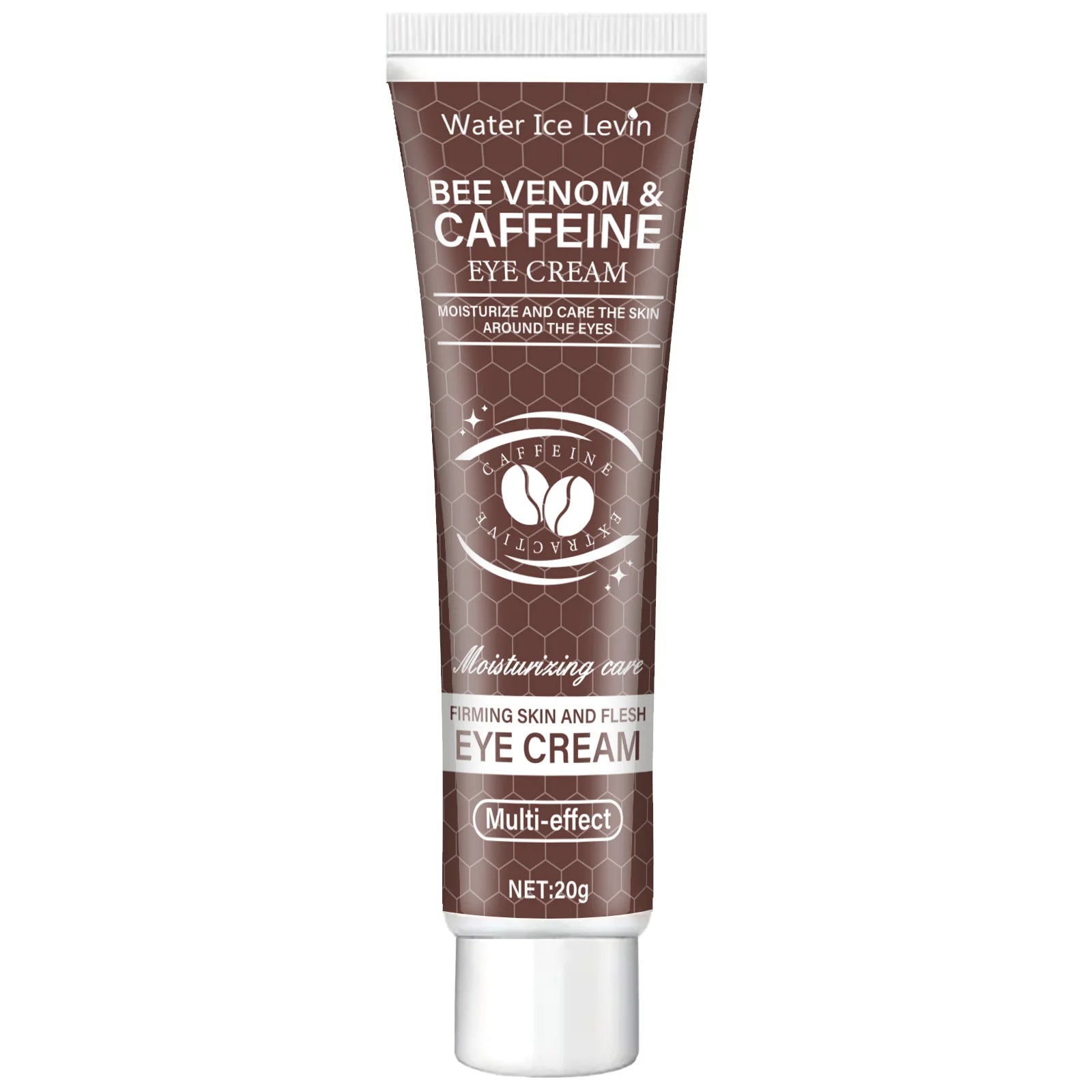 Creme para a área dos olhos com cafeína natural, potente ação hidratante e firmadora (20g), indicado para bolsas e olheiras. Após o uso, promove um efeito lifting na região dos olhos, reduzindo rugas e sinais de envelhe