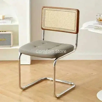 Kitchen Office Outdoor Dining Chairs Modern Luxury Salon Relax Cesca Chair Restaurant INS Sillas Para Comedor Furniture WK50DC