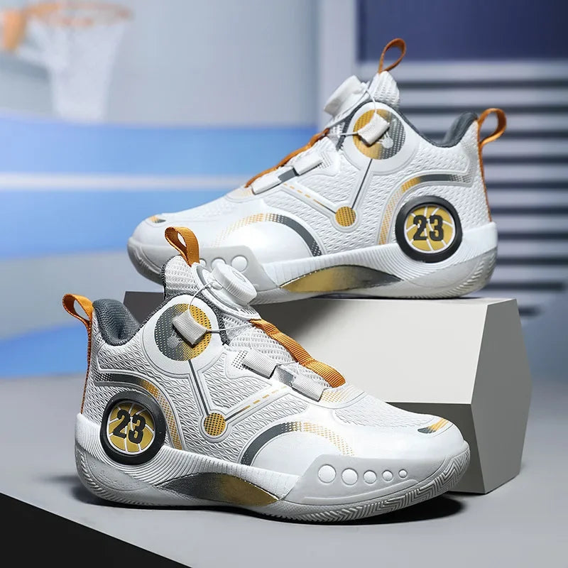 High Designer Basketball Shoes For Men Trend 2024 High Top Sneakers Brand Platform Non-slip Basketball Tennis Men Gym Shoes