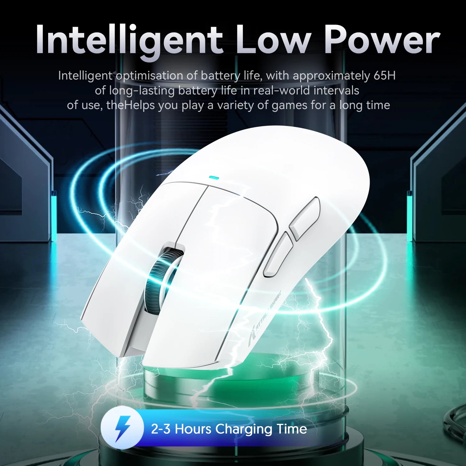 Attack Shark X11 Wireless Mouse Paw3311 22000DPI Buletooth Three Mode Rgb Charging Dock Lightweight Game E-Sports Mouse Laptop