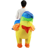 Adult Rooster Cosplay Inflatable Costume Kids Animal Anime Dress Suits Carnival Halloween Party Costumes for Men Women