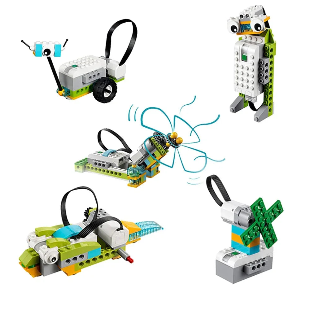DIYmall ed-Compatible We-Do 2.0 Programming Bricks Tech Toys for STEM Education & Intelligence Development