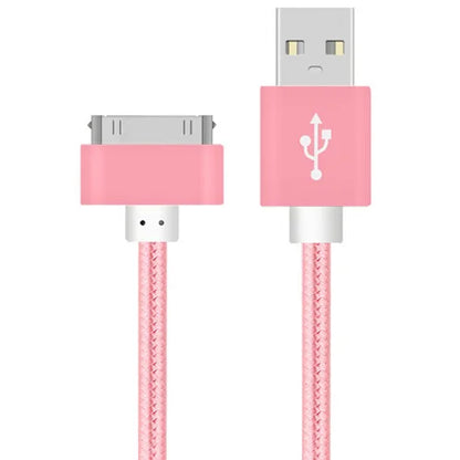 Cable USB de carga rápida para Apple iPhone 4, 4s, 3GS, 3G, iPad 1, 2, 3, iPod Nano Touch, adaptador de cargador original de 30 pines, cable de sincronización de datos