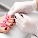 30/60/100 pçs luvas de nitrilo branco descartável doméstico à prova dwaterproof água luvas de nitrilo cozinha lavar louça pet banho ferramentas de limpeza