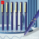 WQN-3/6/12PCS Creative Blue Gel Pen, 1.0mm Nib, High-Quality Blue Ink, Smooth Writing, Suitable For Technical And Office Supplie
