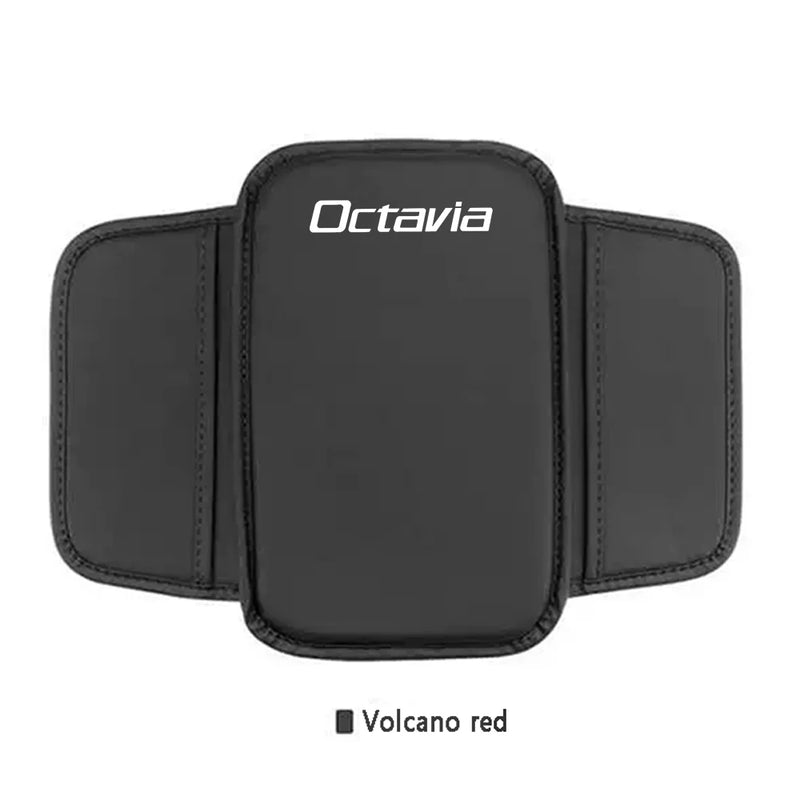 Car Armrest Pad Center Console Arm Rest Box Cover Protective Mat For Skoda Octavia Car Interior Accessories