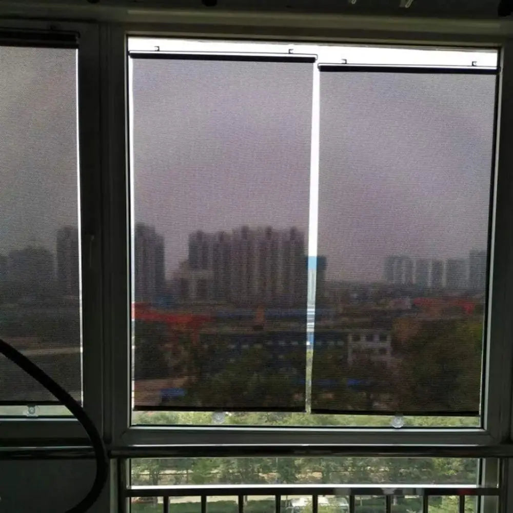 Sun Visors Universal Window Sun-shading Curtains Sunshade Roller Blinds Roller Blinds Blackout Curtain Window Roller Curtains