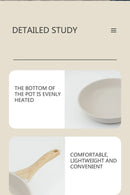 Durable Frying Pan Wok Pan Non-stick Ceramic Pot Induction Gas Stove Universal Cookware Steak Cooking Saucepan Nonstick Pan