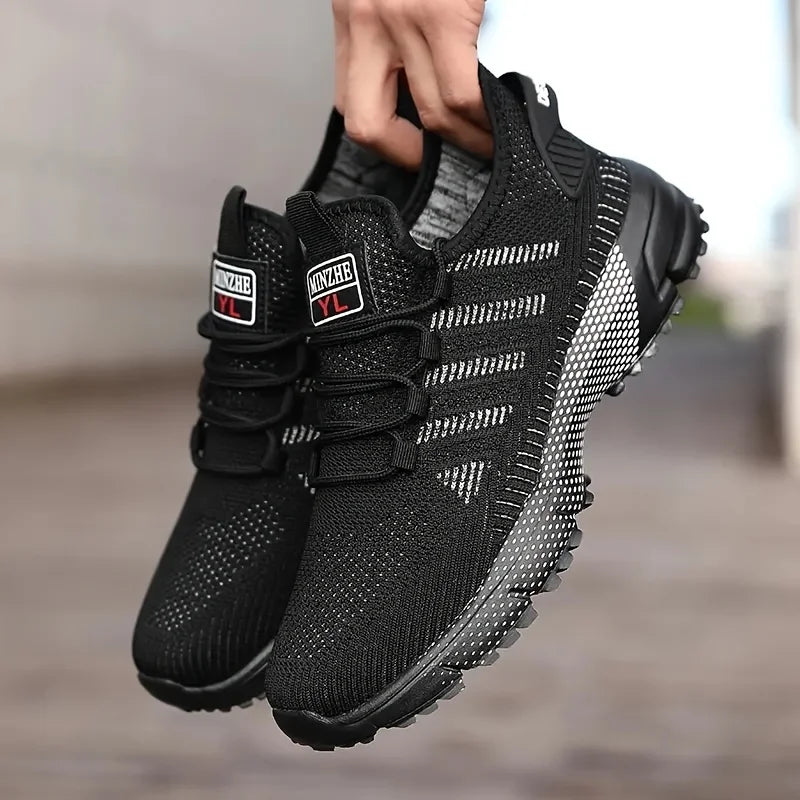 New 2025 Men Running Shoes Breathable Outdoor Sports Shoes Lightweight Sneakers for Men Comfortable Athletic Training Footwear