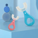 Baby Toothbrush Children 360 Degree U-shaped Child Toothbrush Teethers Baby Tooth Brush Silicone Kids Teeth Oral Care Cleaning