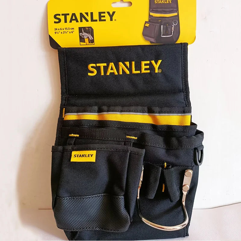 Bolsa de ferramentas profissional reforçada Stanley, organizador pequeno aberto vazio, bolsa multiuso para ferramentas, mecânico e eletricista, 1 pc