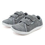 HOBIBEAR Kids Mesh Barefoot Shoes Little/Big/Kid Wide Toe Minimalist Sneakers Lightweight Hook Loop Breathable Casual Shoes