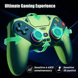 Controller For Playstation 5 PS5/PS5 Pro/Slim/PC Gamepads W/Hall Effect RGB Wireless Game Control Joystick Marco/Turbo Program
