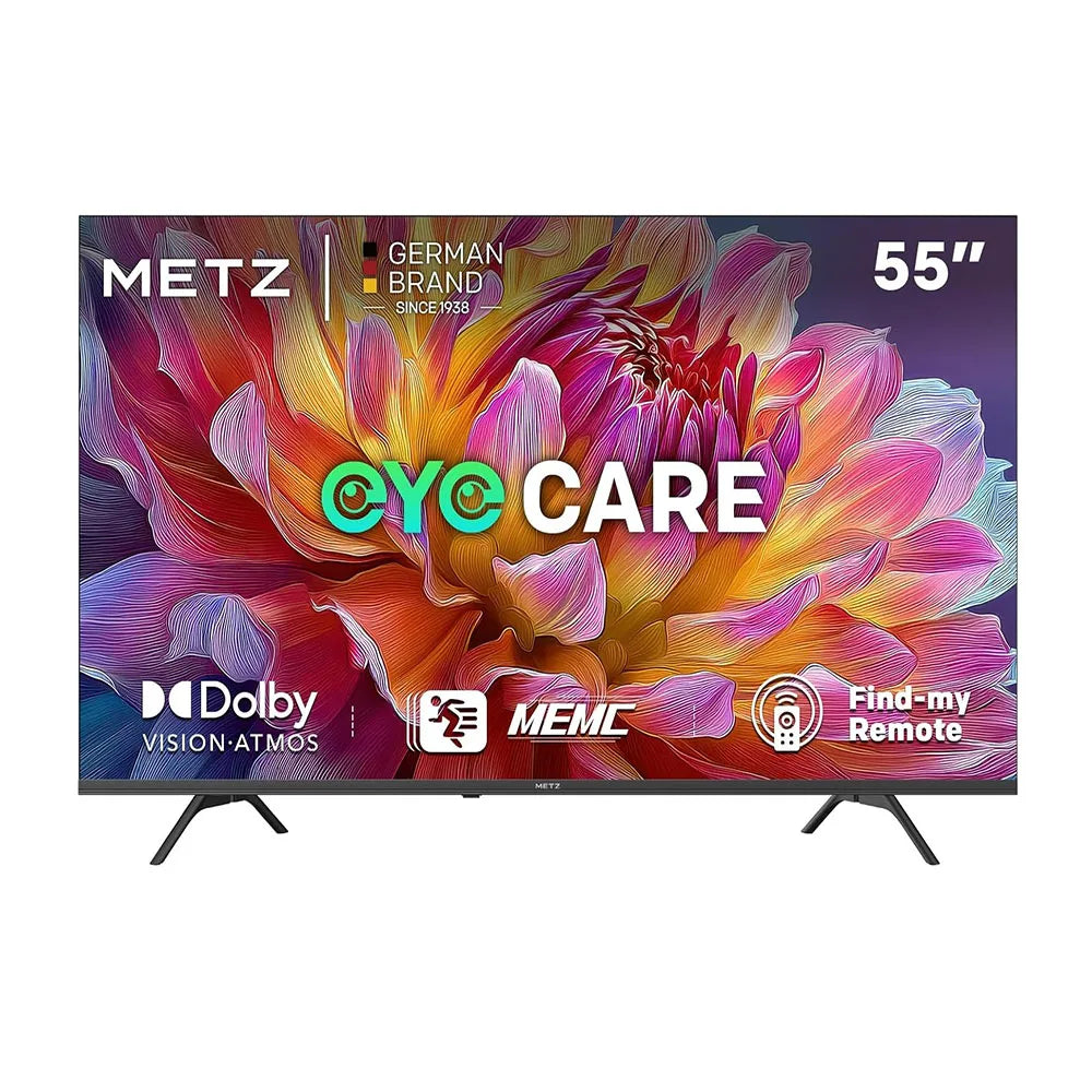 Metz TV 43 55 Inch 4K UHD Smart LED TV Google TV HDR 10 MEMC Dolby Audio Google Cast Voice Control Tuner 43MUF7000Z 55MUF7000Z