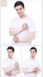 2Pcs Unisex Cooling Arm Sleeves Cover Sports Running UV Sun Protection Outdoor Men Fishing Cycling Sleeves for Hide Tattoos