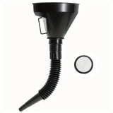 Funil de reabastecimento de combustível portátil para carros e motocicletas, Peças de combustível de grande diâmetro