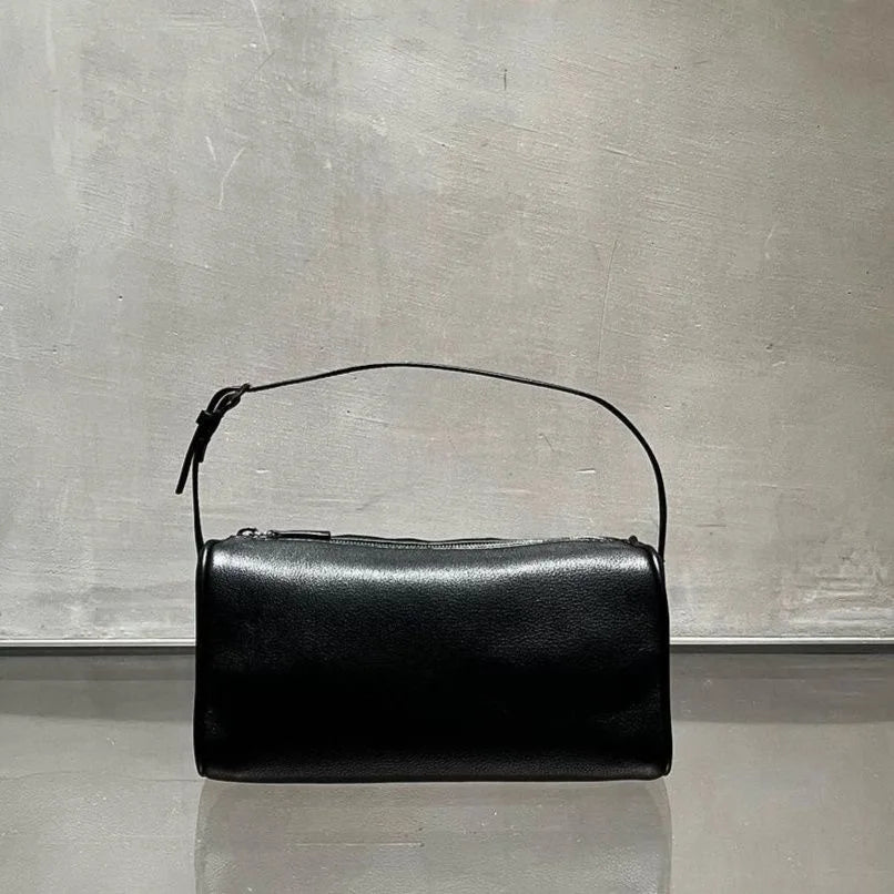 split leather 90s pen bag 2026 new luxury design soft cowhide mini one-shoulder crossbody bag suede fashion ladies handbag