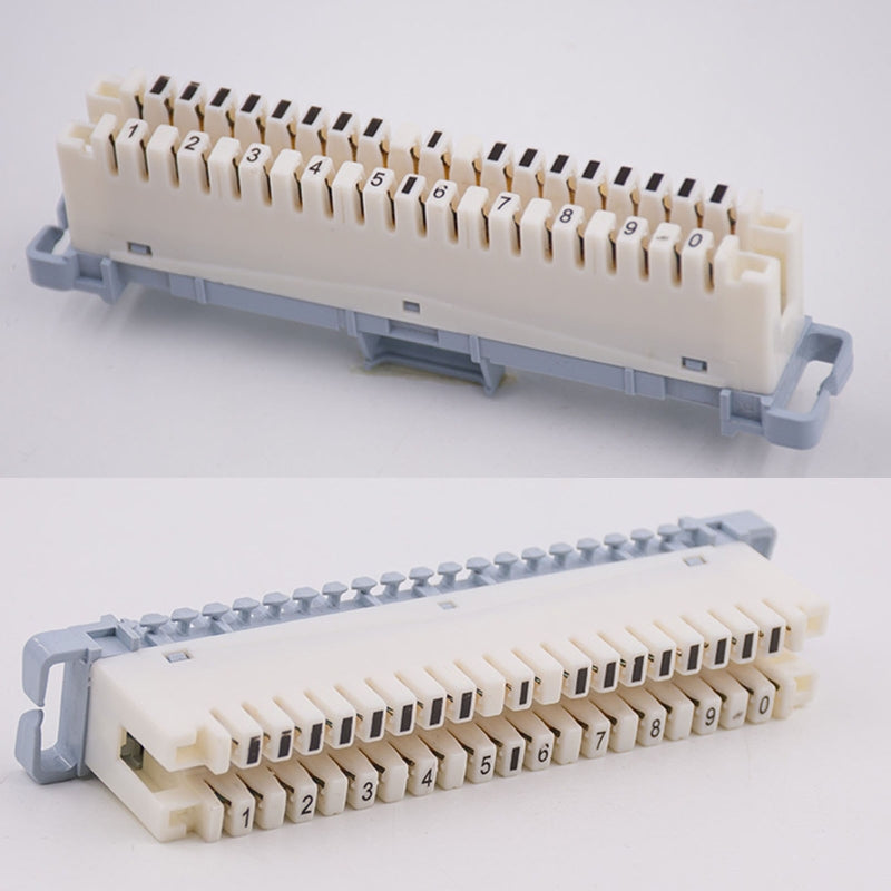 10 Pairs krone Article Telephone Module Spring Snaps into Wiring Module krone Article Voice Line Distribution Frame