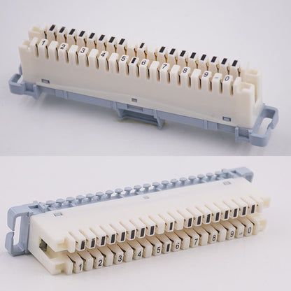 10 Pairs krone Article Telephone Module Spring Snaps into Wiring Module krone Article Voice Line Distribution Frame