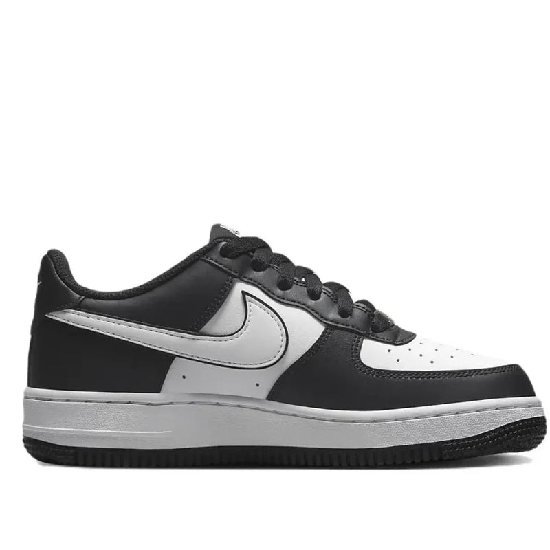 Nike Com Ble, tênis infantis simples, antiderrapante, resistente ao desgaste, leve, com absorção de choque, cano baixo, preto e branco, adolescente